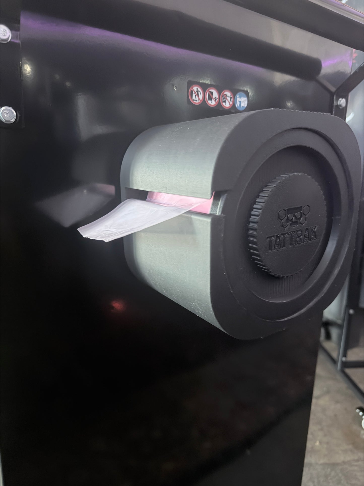 Magnetic Tattoo Barrier Film Dispenser | Fits 4" x 6" Rolls | Tattrak
