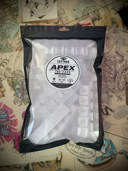 APEX professional ink caps for tattoo artists